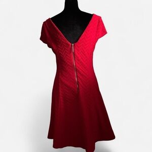 Bisou Bisou Backless Red Dress